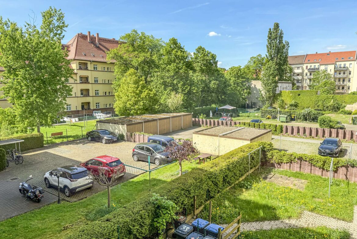 Ausblick aus dem Wohnzimmer