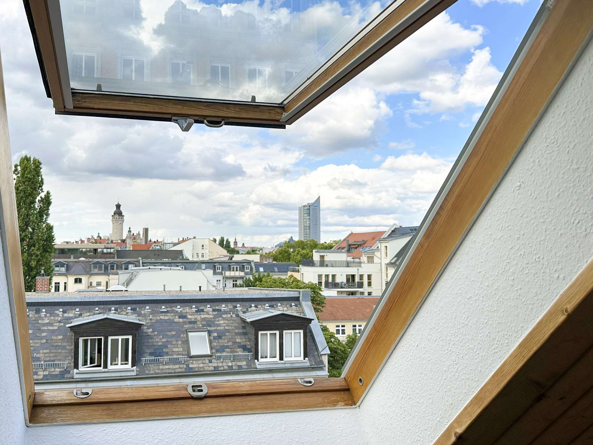 Herrlicher Blick auf die Stadt