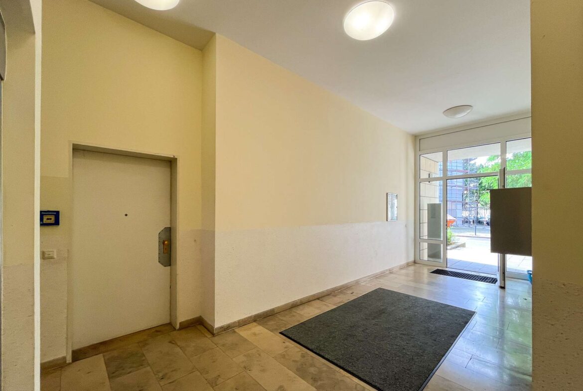 Blick zum Lift