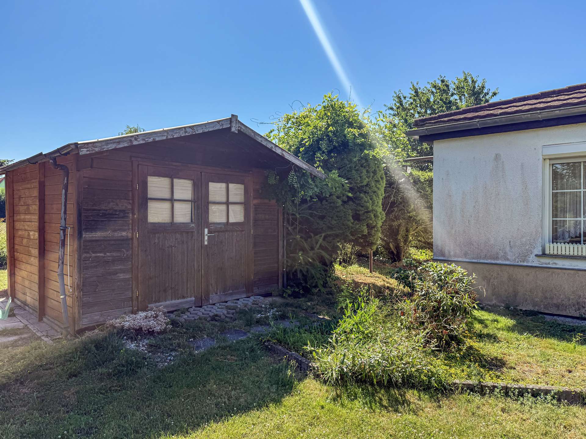 Ansicht Gartenhaus