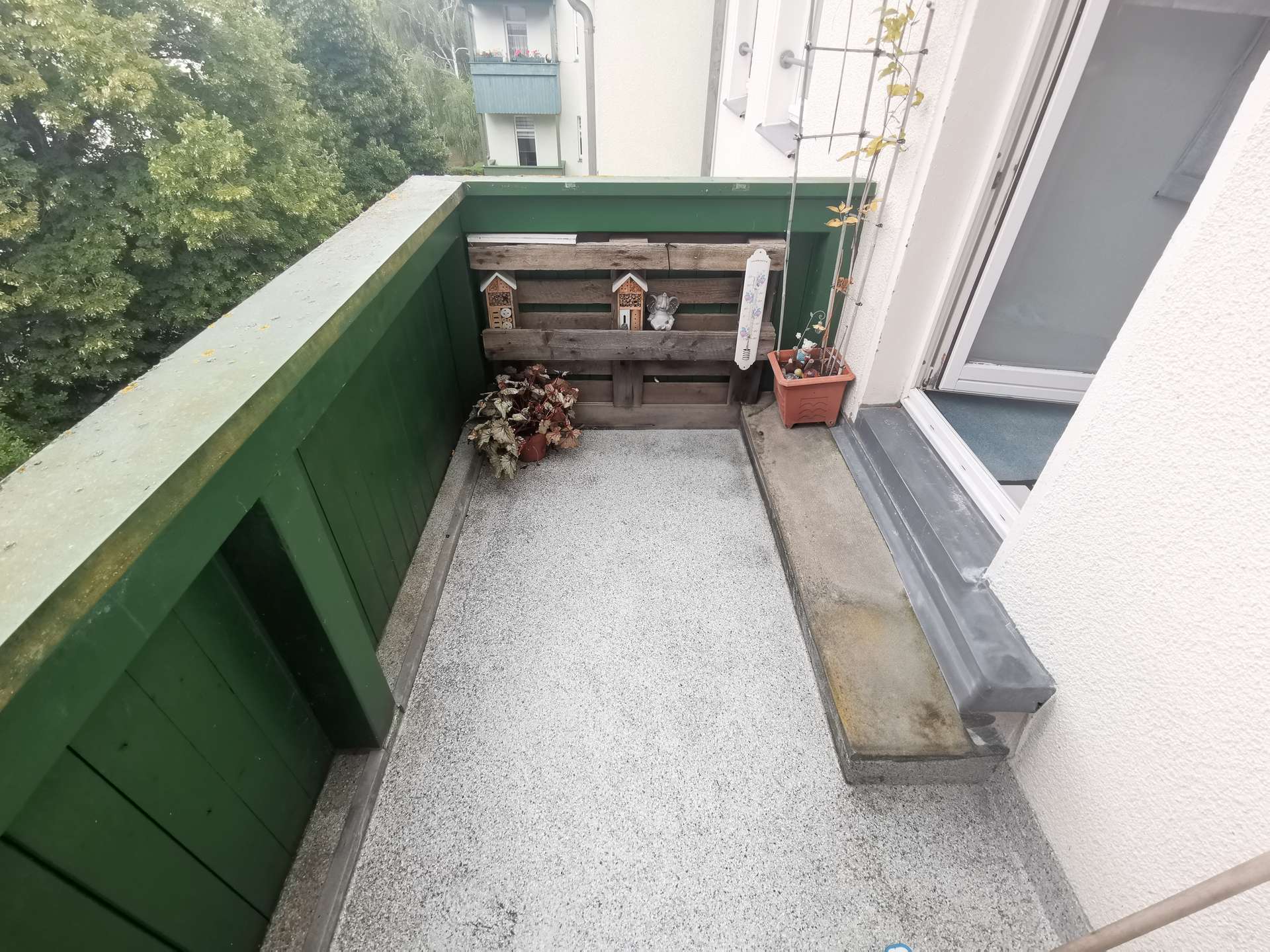 Großer Balkon