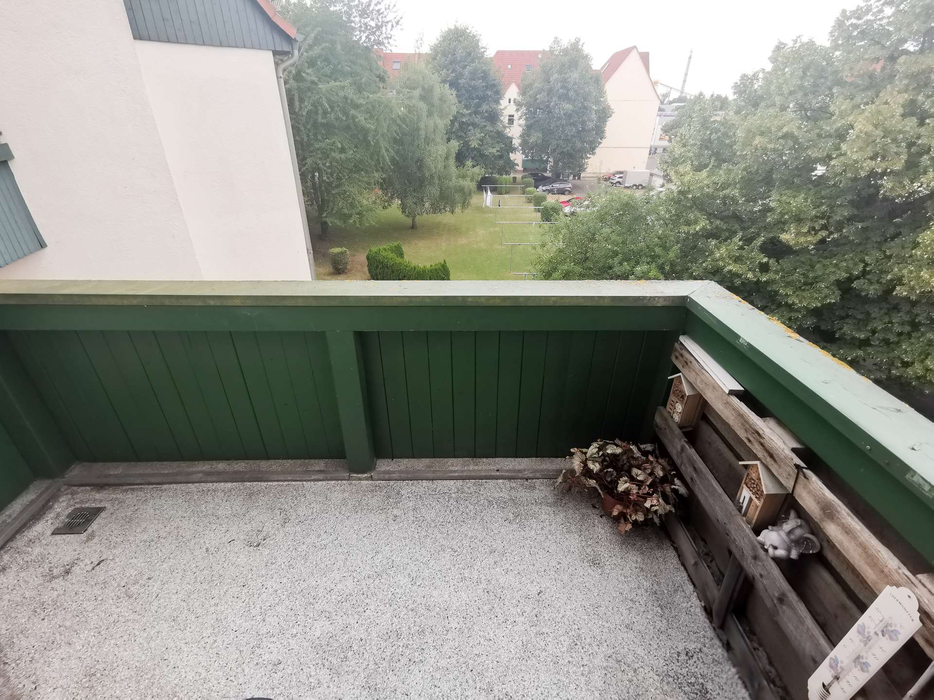 Großer Balkon