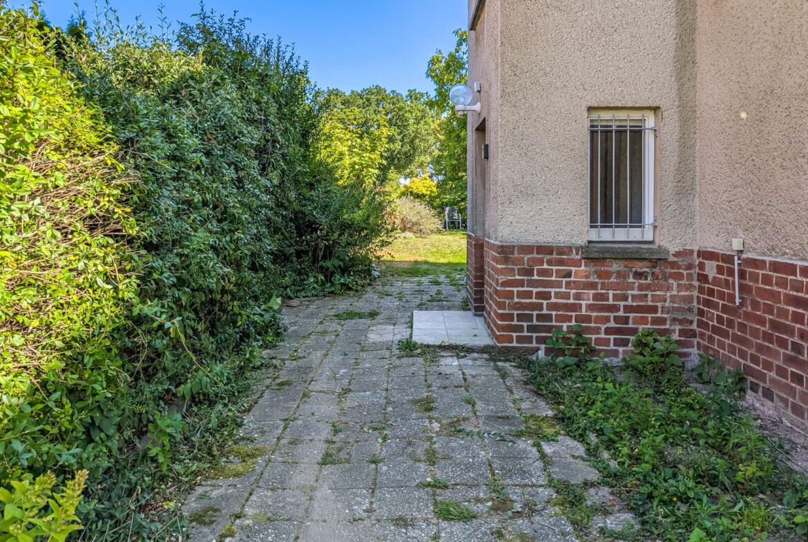 Weg zum Haus