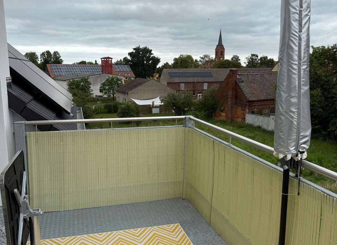 Balkon, linke Seite