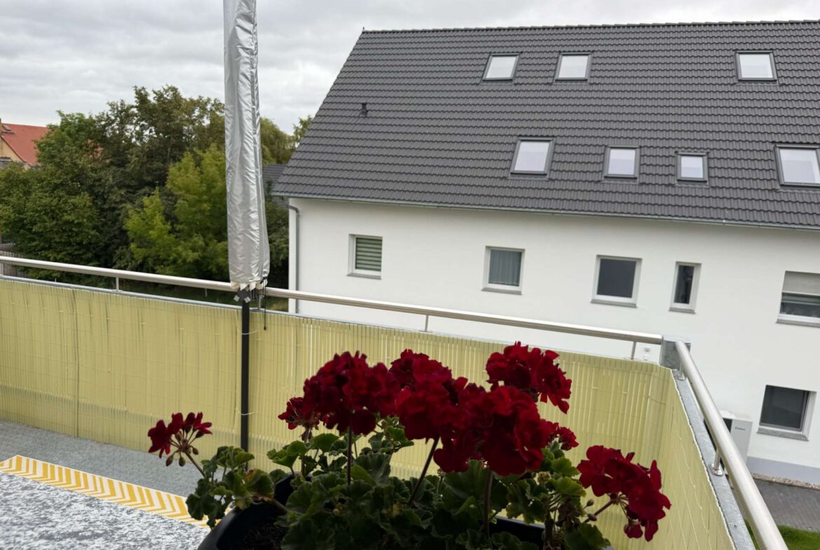 Balkon, rechte Seite