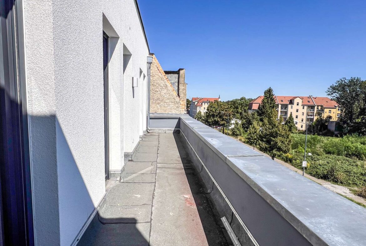 Riesiger Balkon