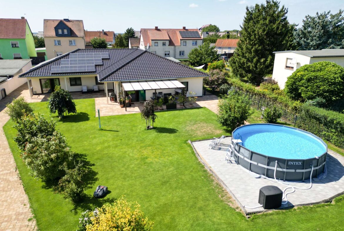 Gepflegt und Grün