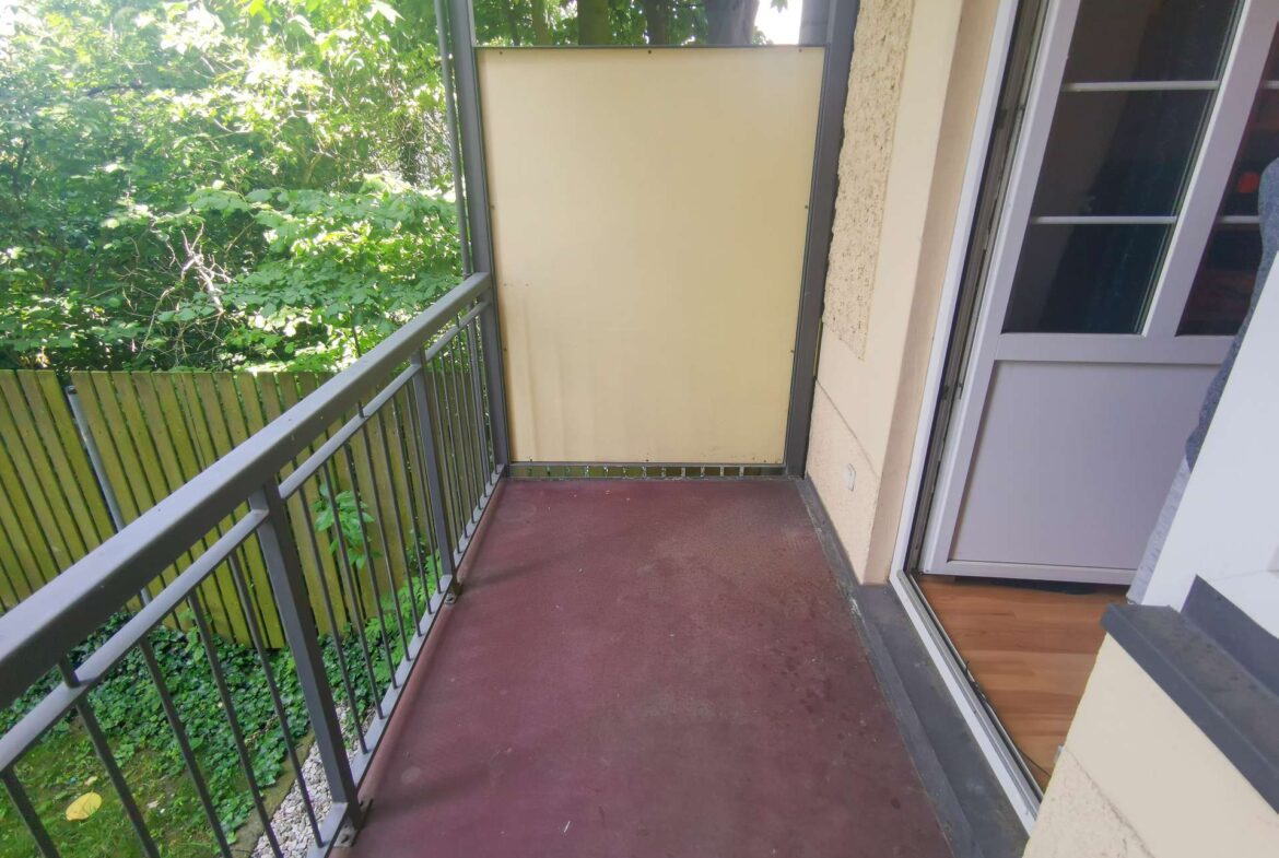 Großzügiger Balkon