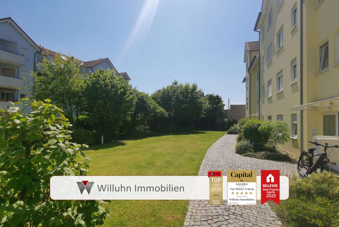 Begrünter Innenhof