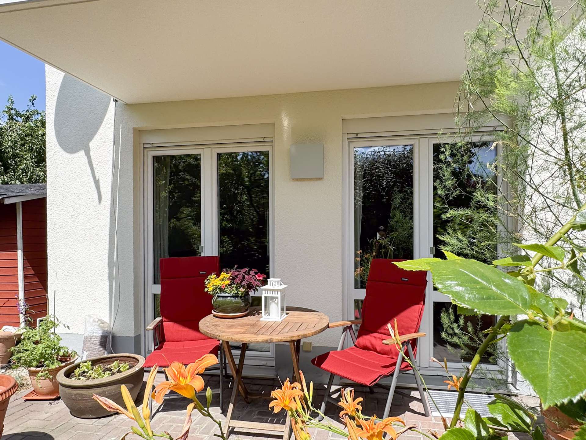 Überdachte Terrasse
