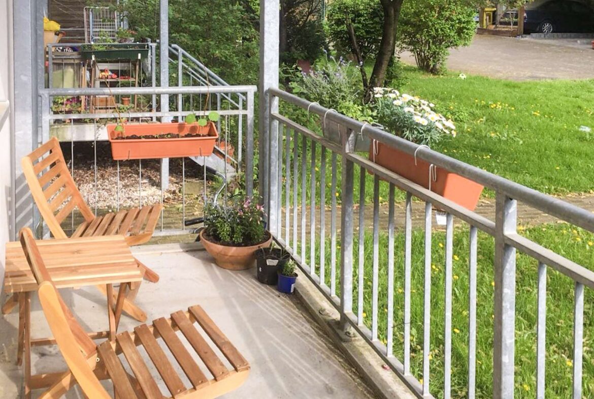 Schöner Balkon
