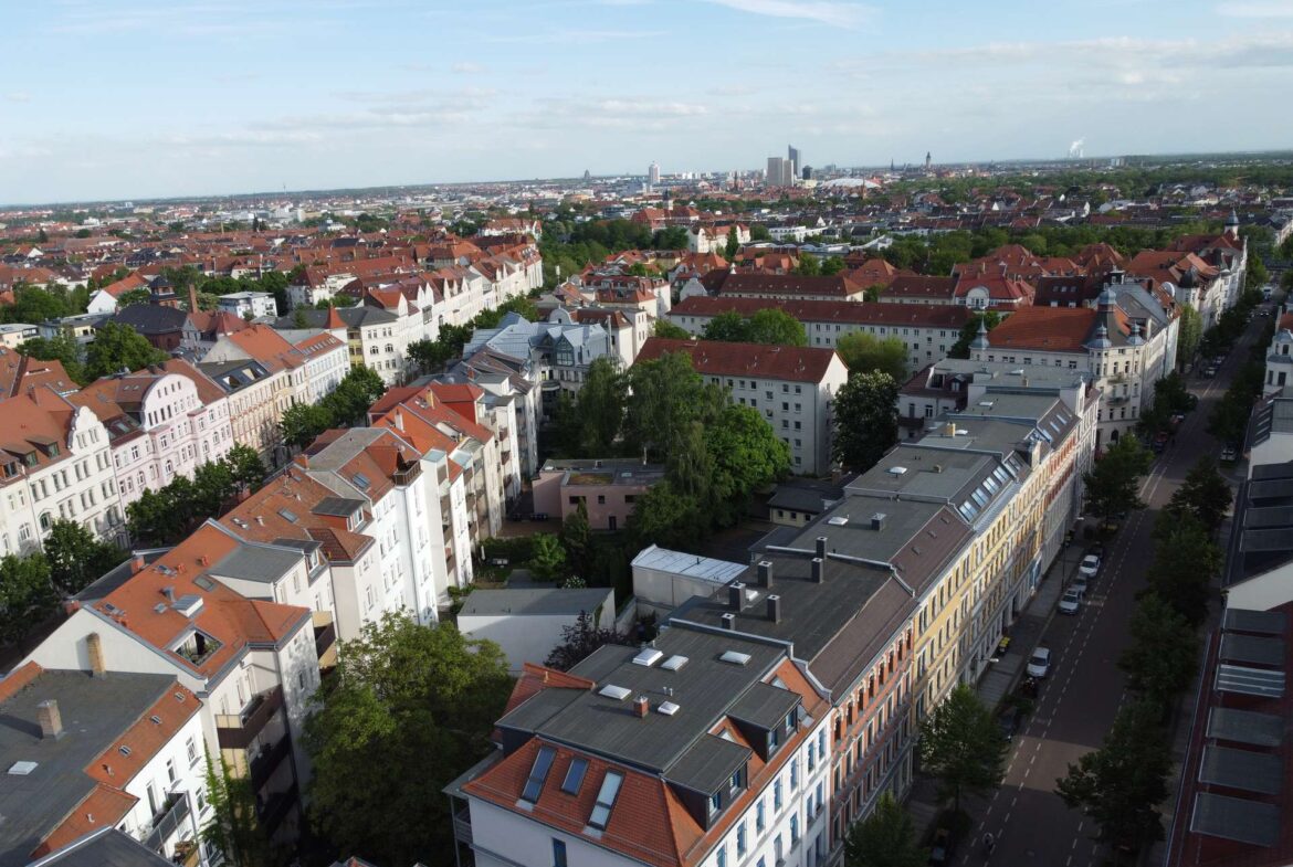 Blick zum Zentrum