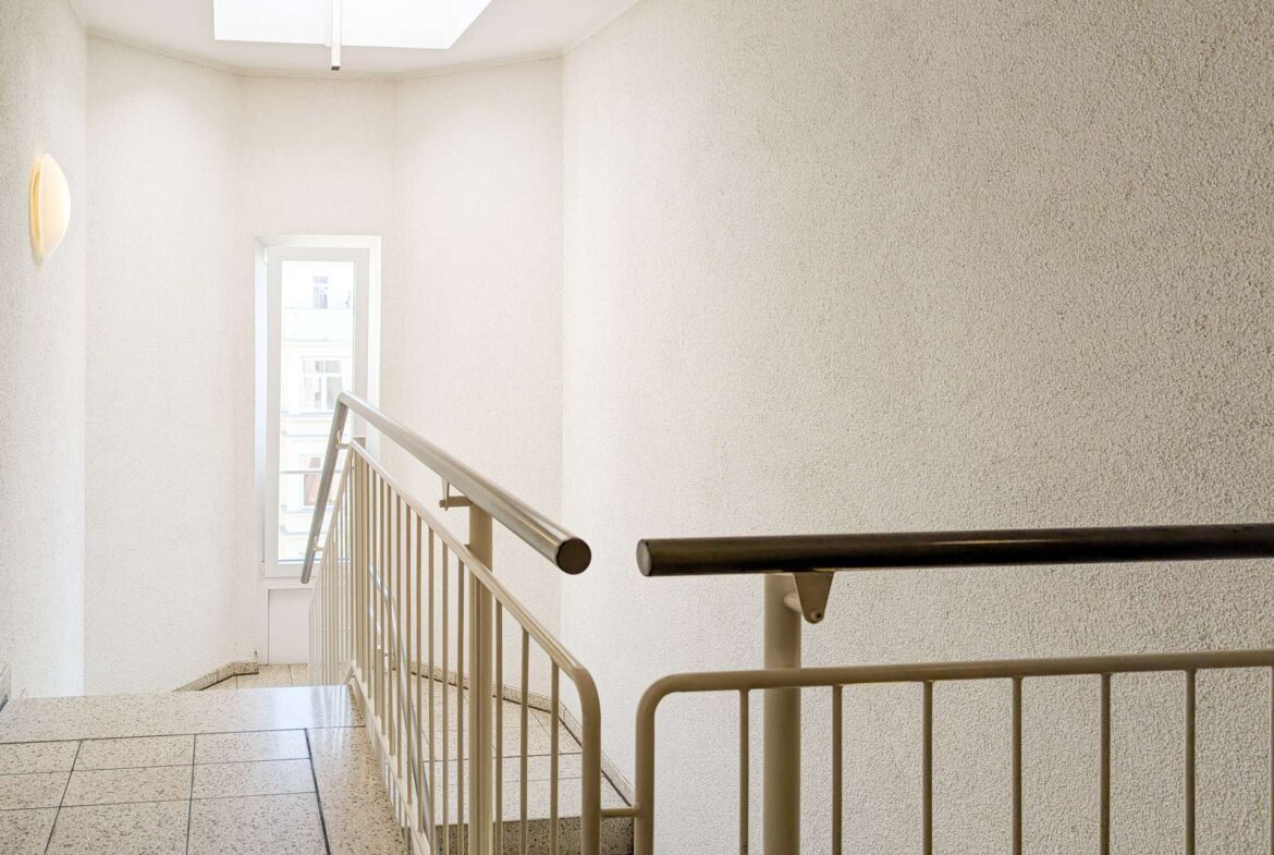 Vor der Wohnung