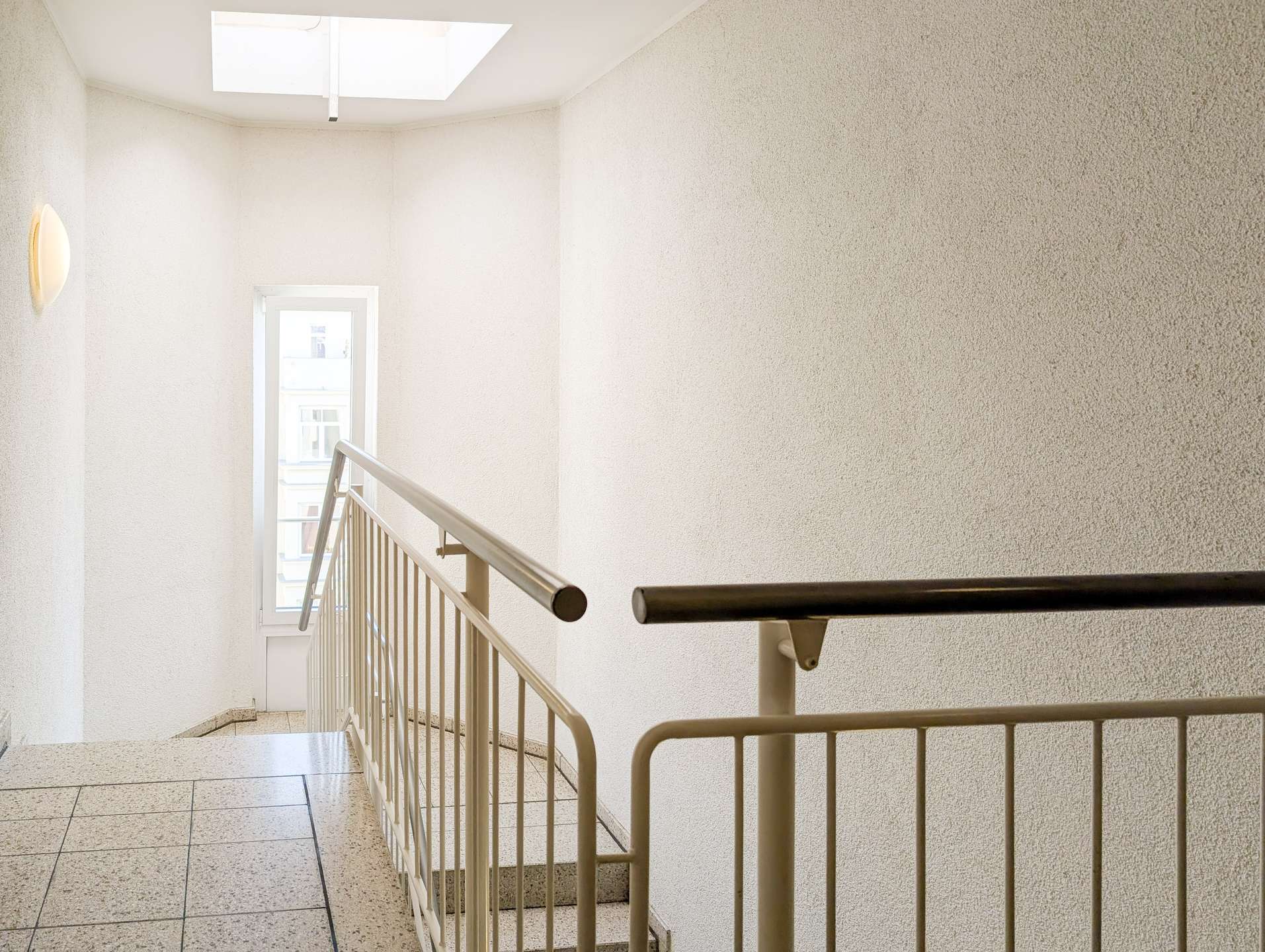 Vor der Wohnung
