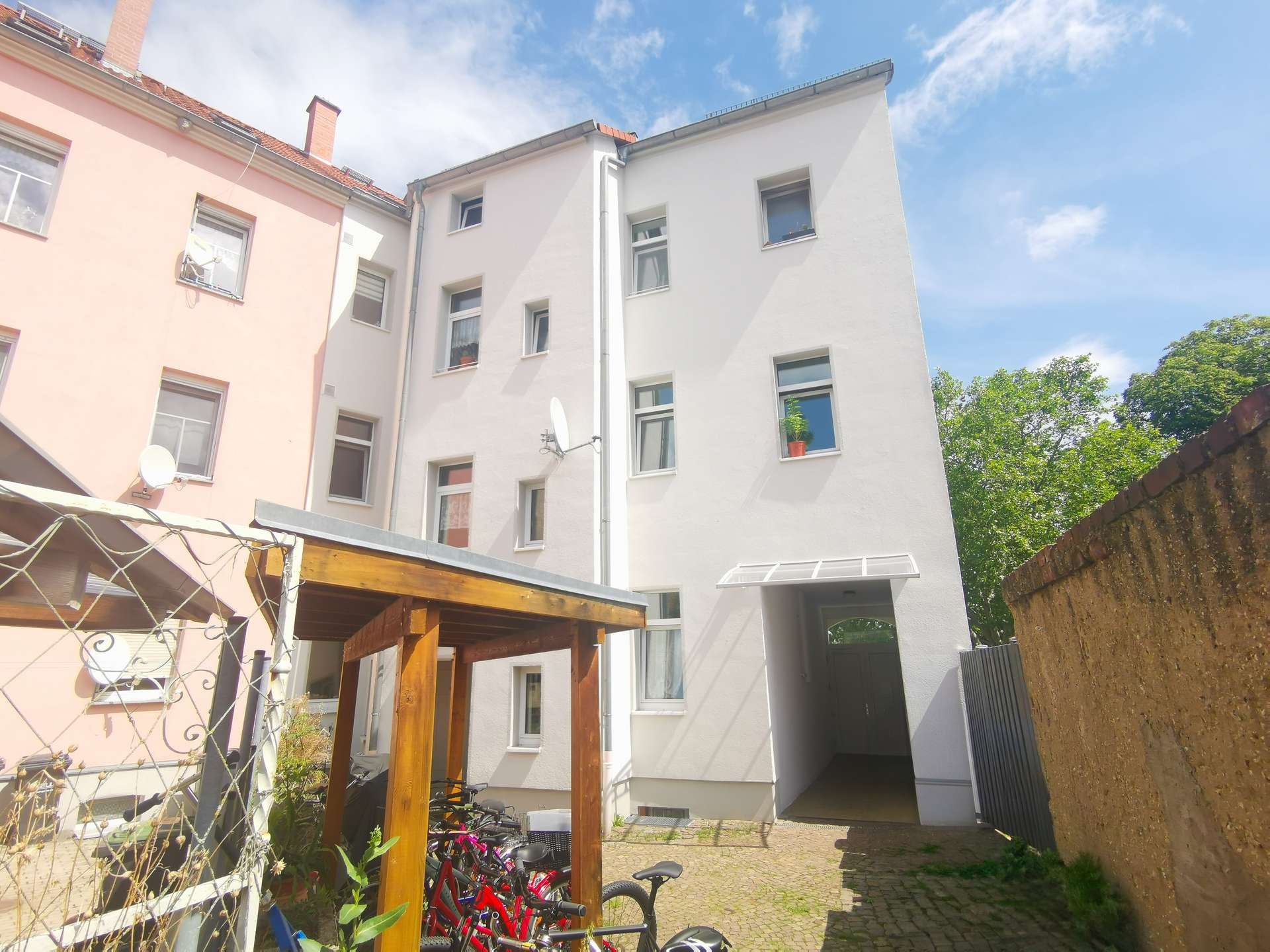 Hausansicht hofseitig