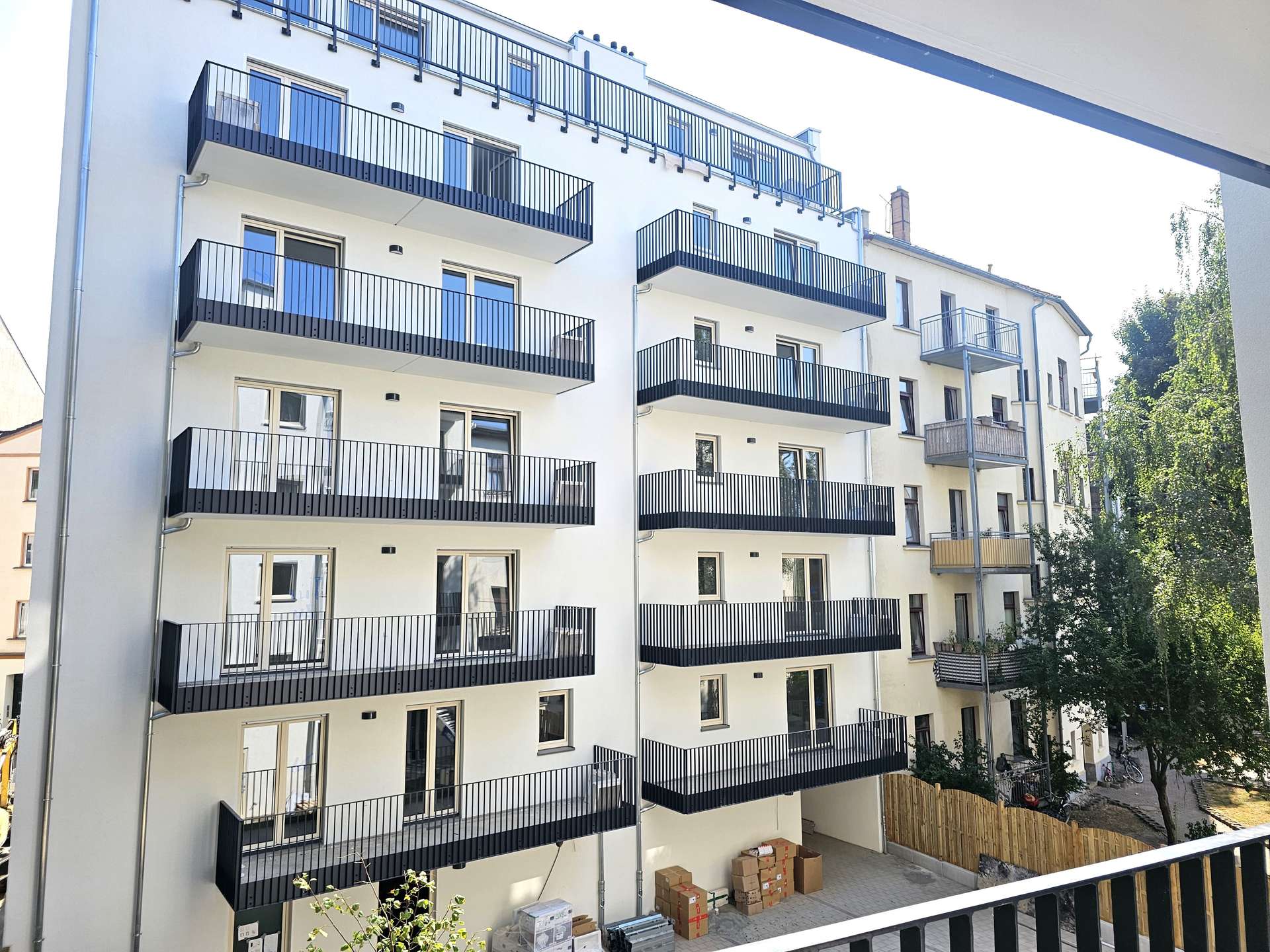 Ansicht Balkone