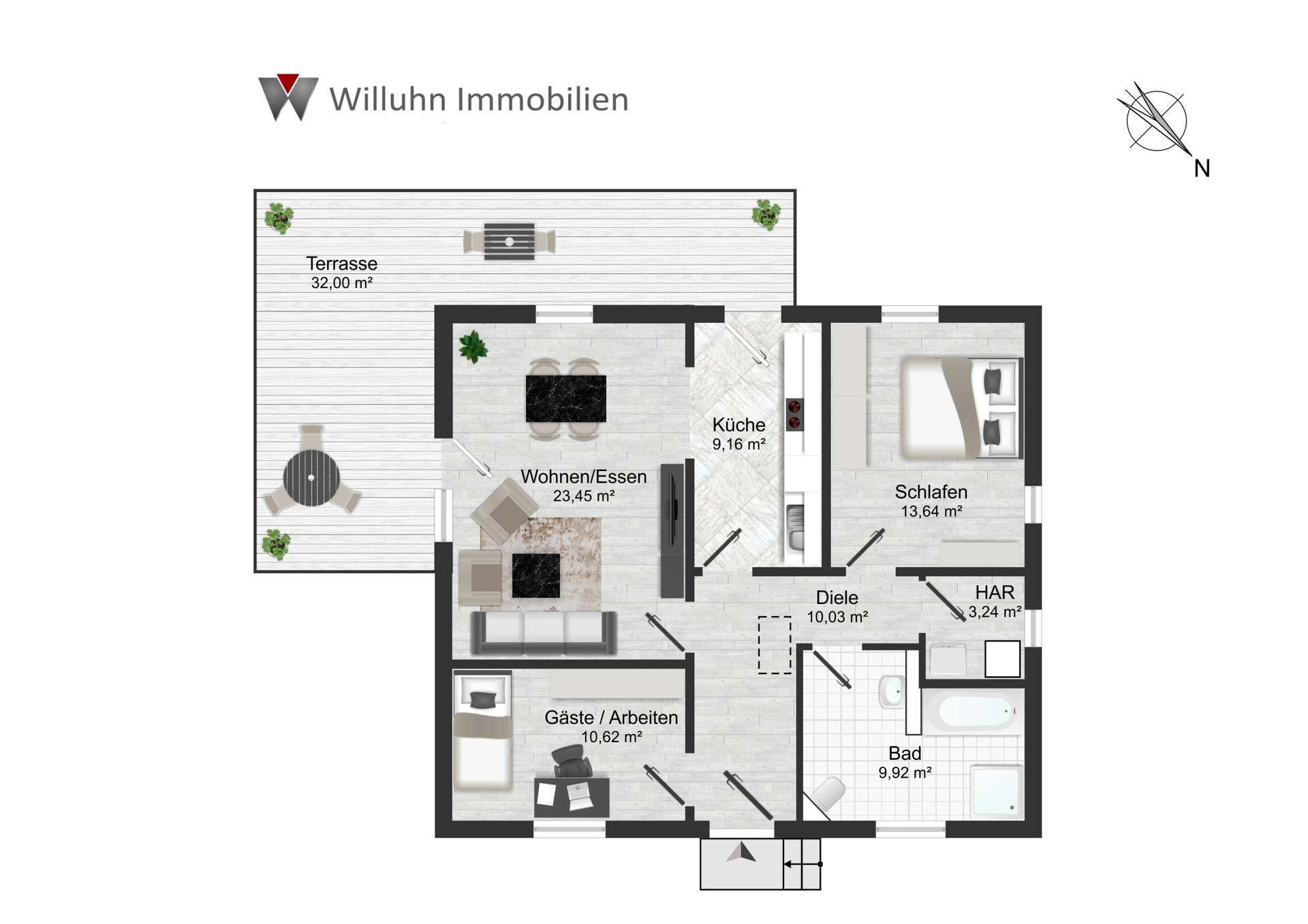 Grundriss Erdgeschoss 