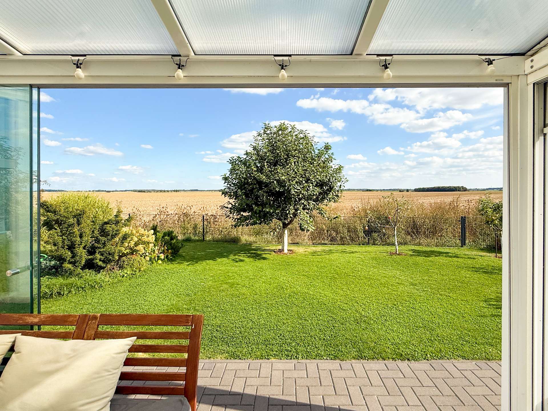Blick in den Garten