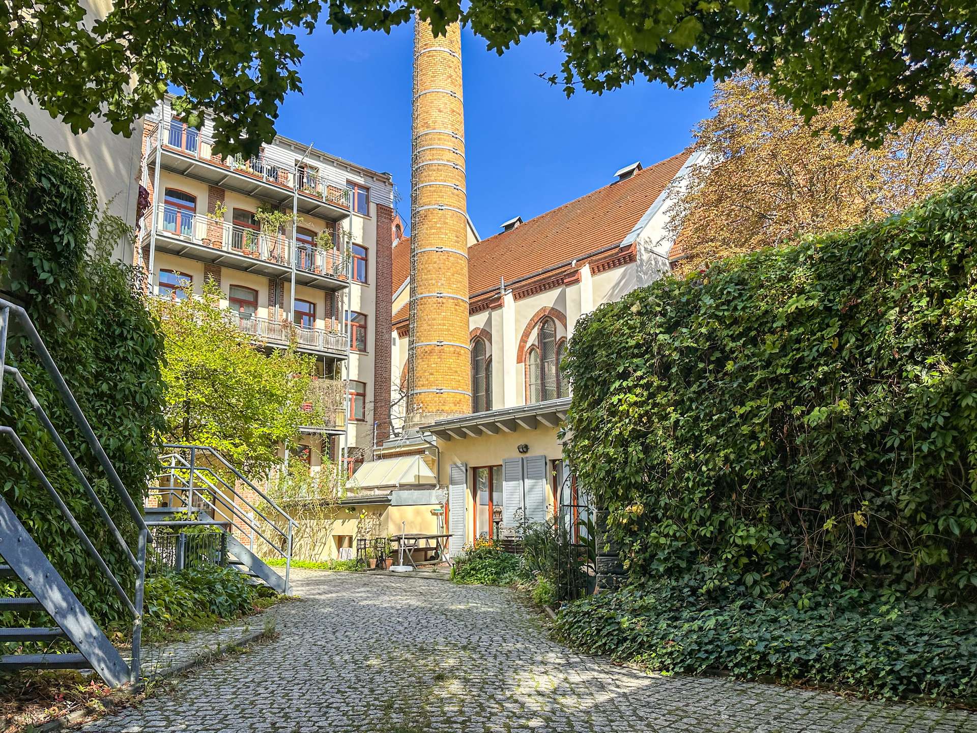 Wunderschöner Hinterhof