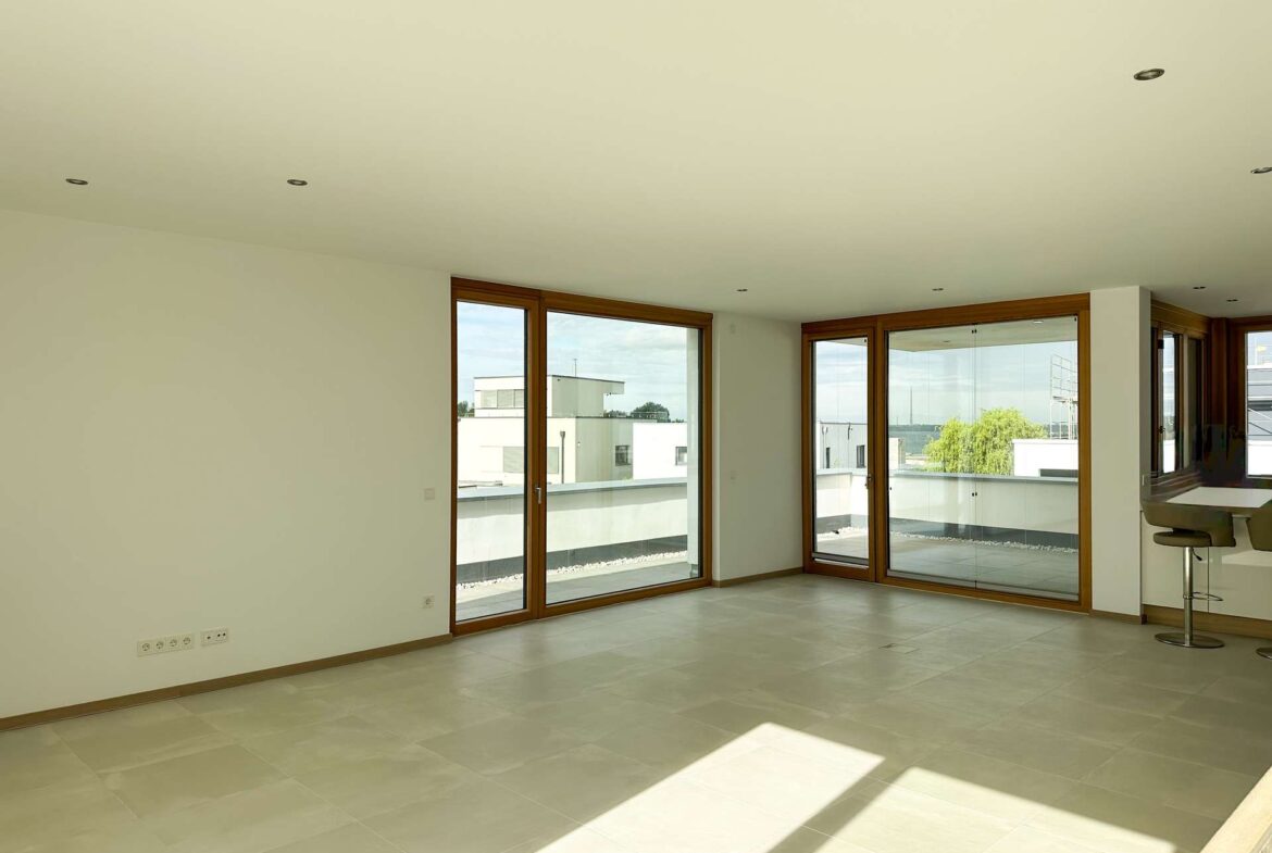 Zugang zur Dachterrasse