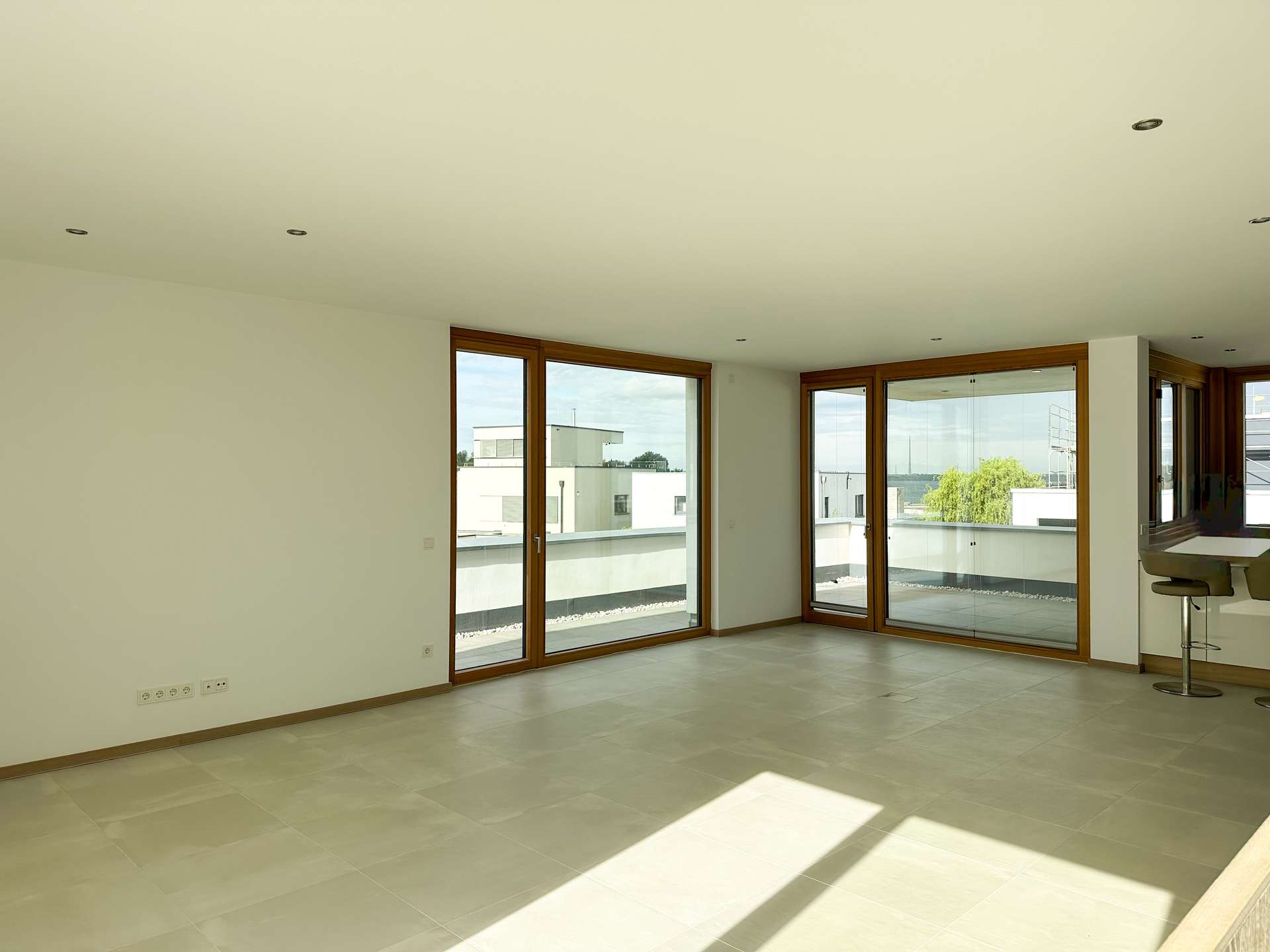 Zugang zur Dachterrasse