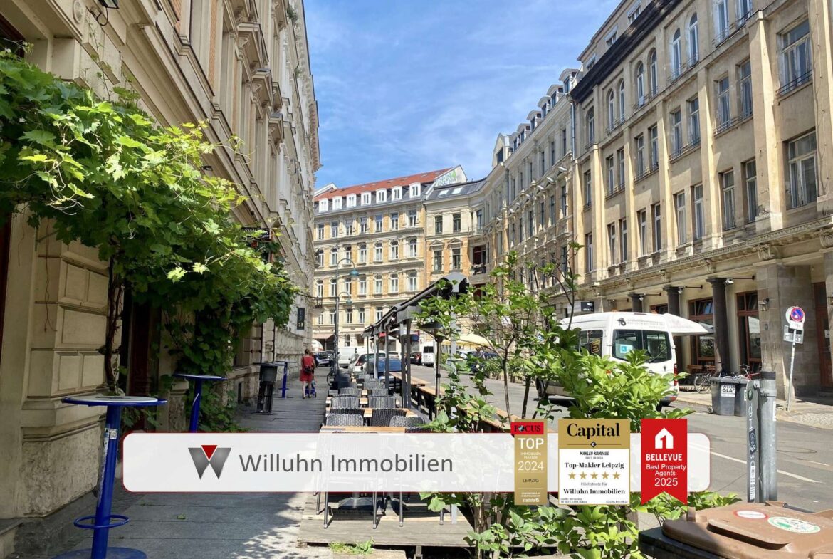 Belebte Straße