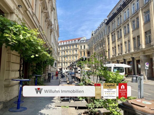 Belebte Straße