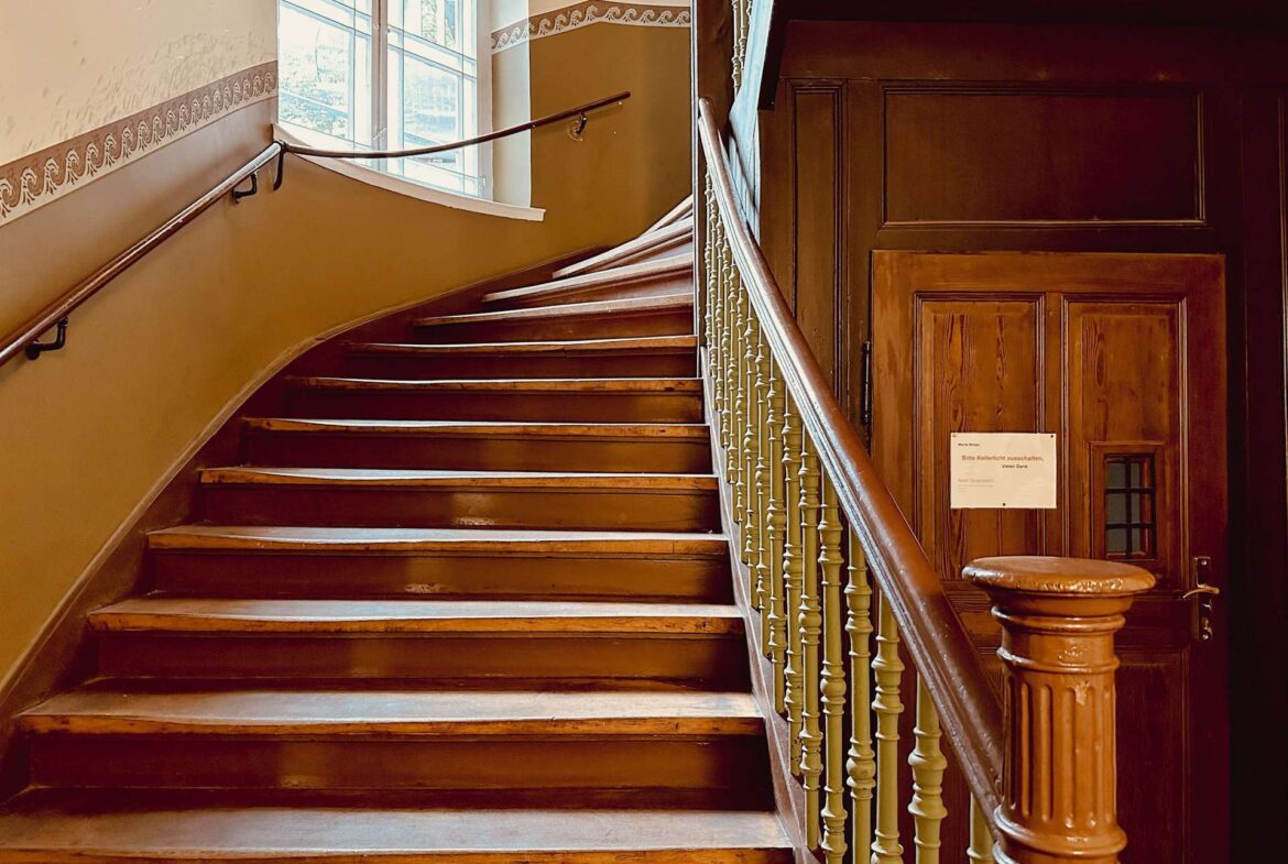Treppenhaus aus Holz