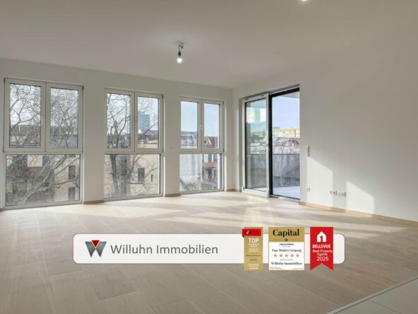 Lichtdurchfluteter Wohnbereich