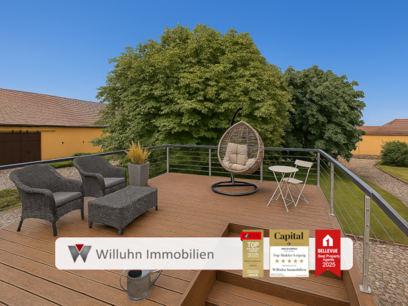 24 m² Sonnen-Terrasse