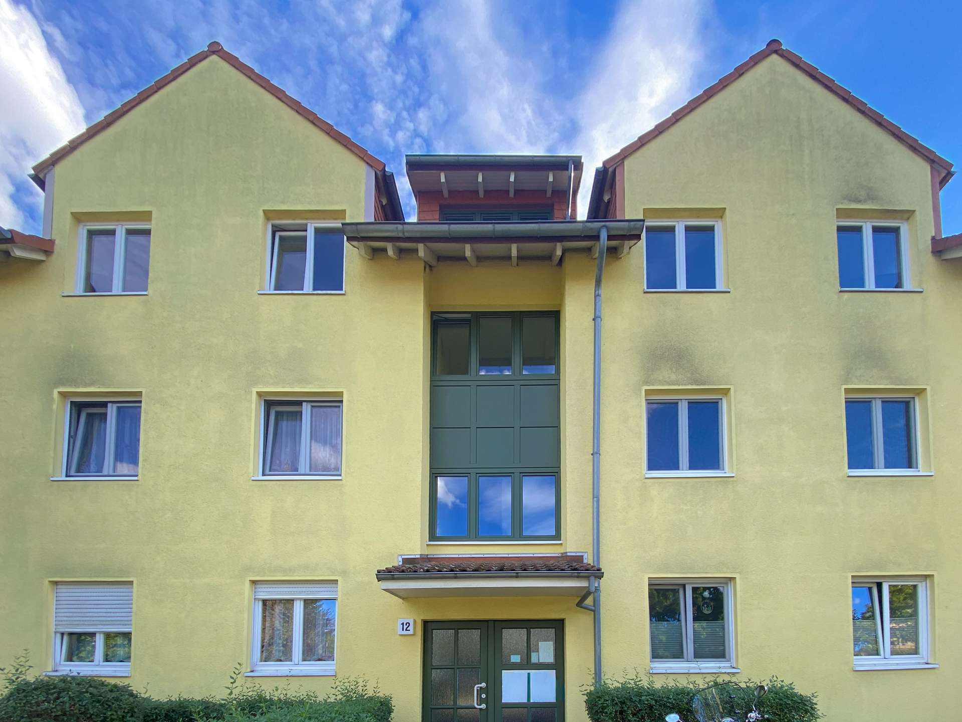 Vorderansicht Hauseingang