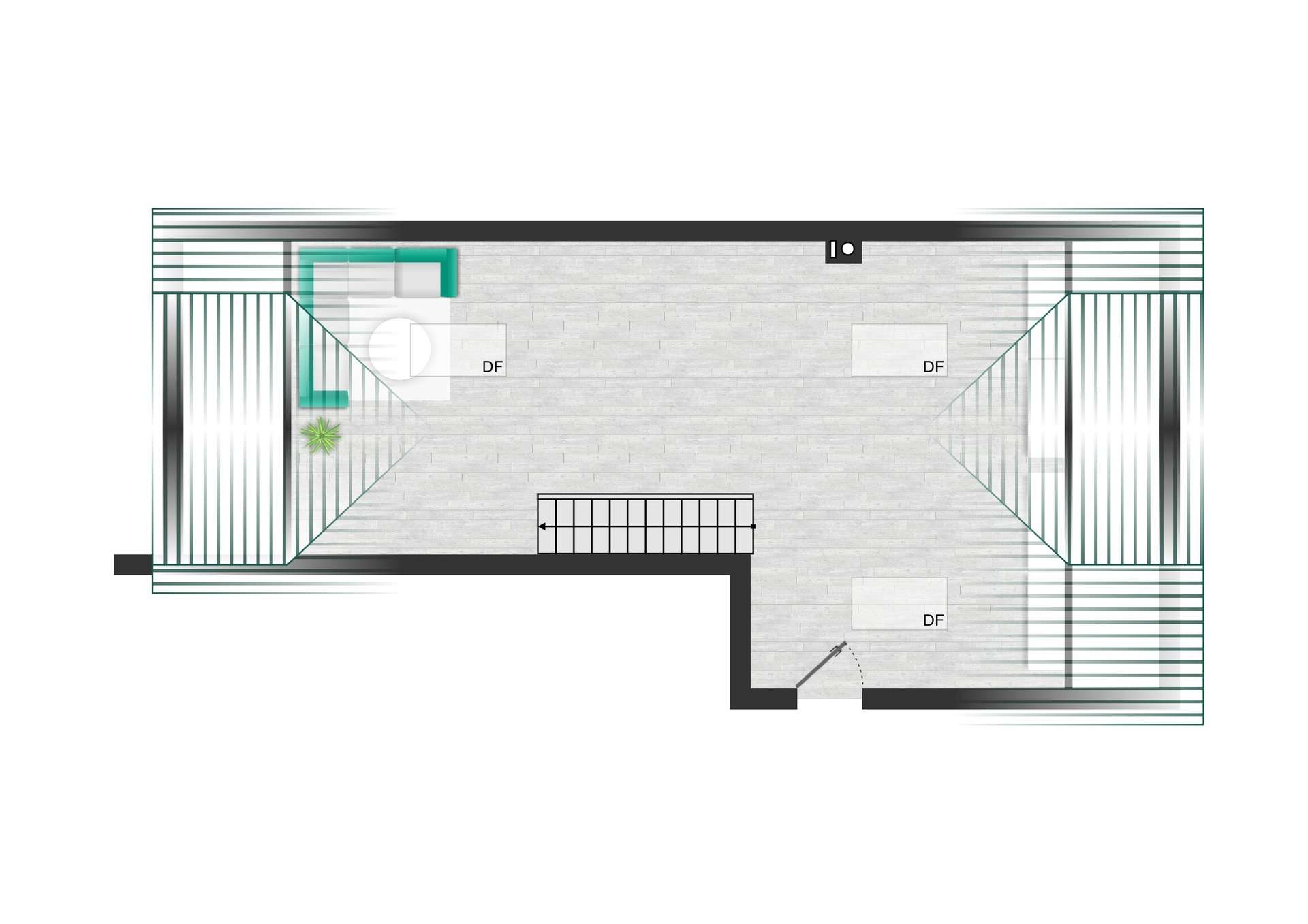 Grundriss oben
