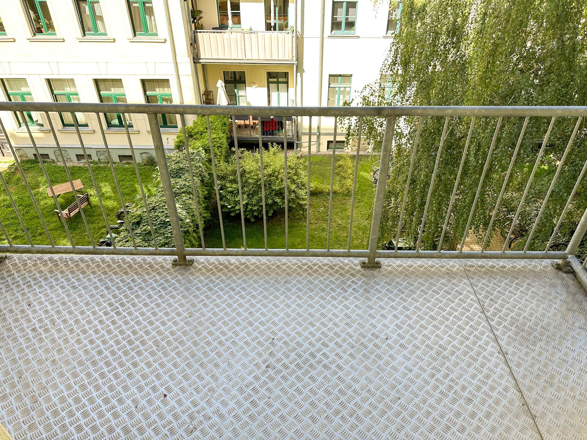 Blick in den Innenhof