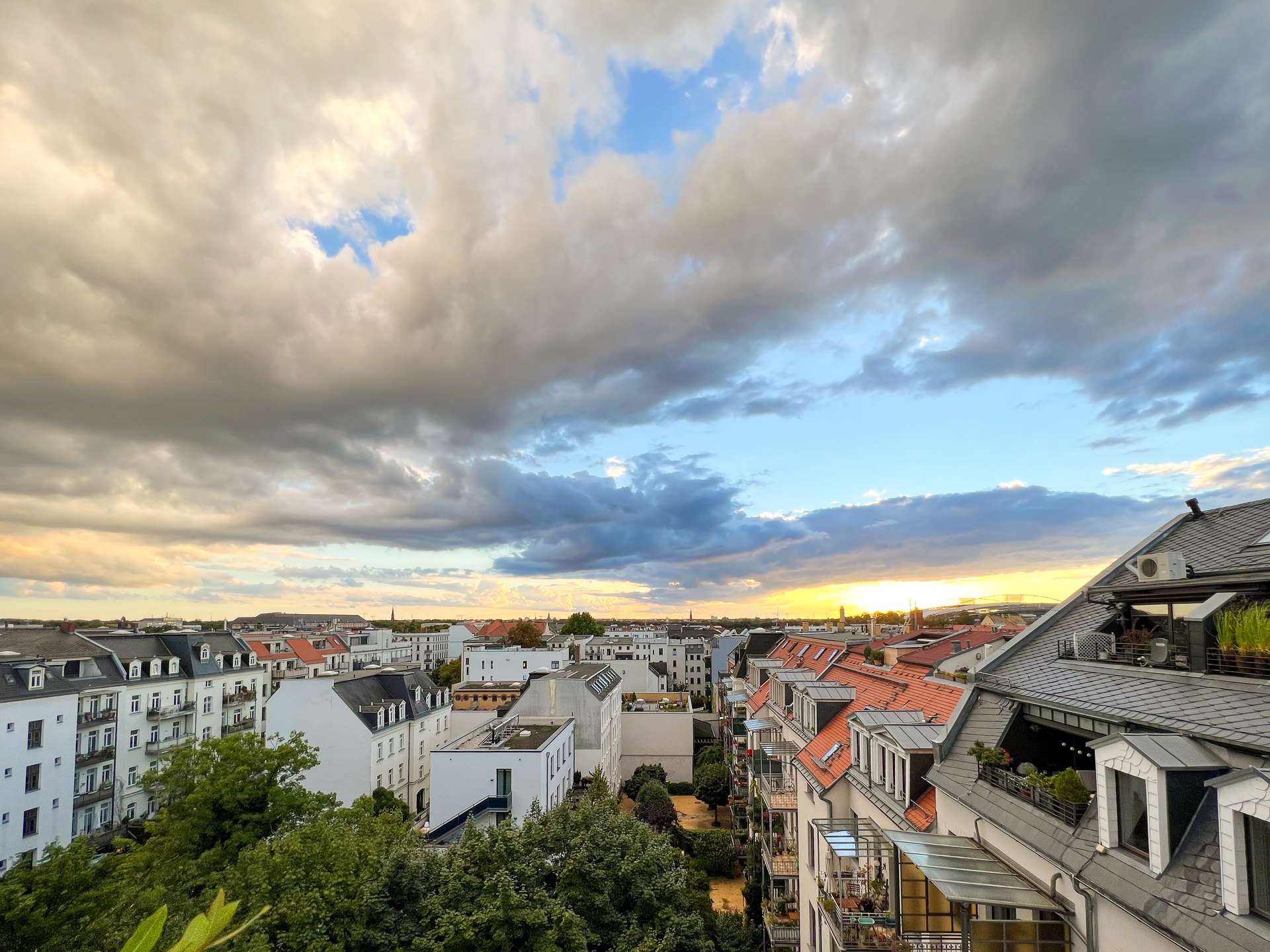 Ausblick nach Westen