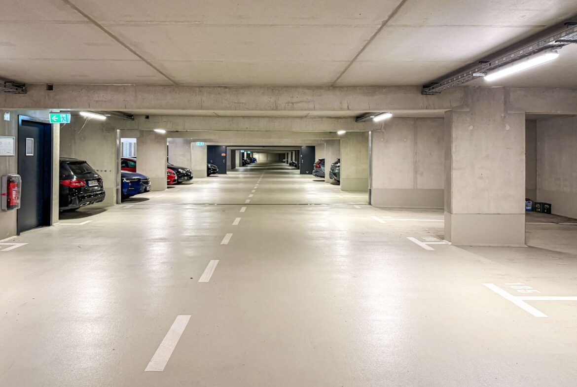 Parkhaus für sicheres Parken
