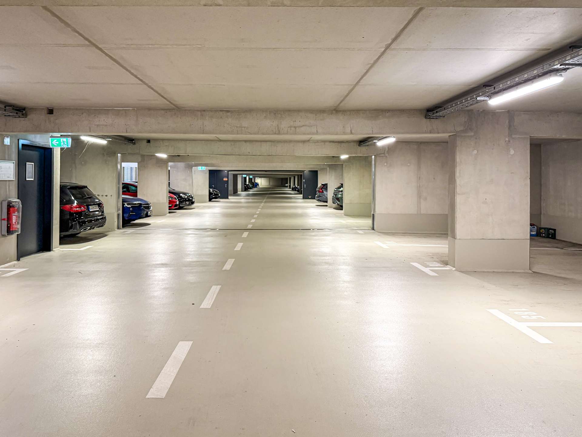 Parkhaus für sicheres Parken