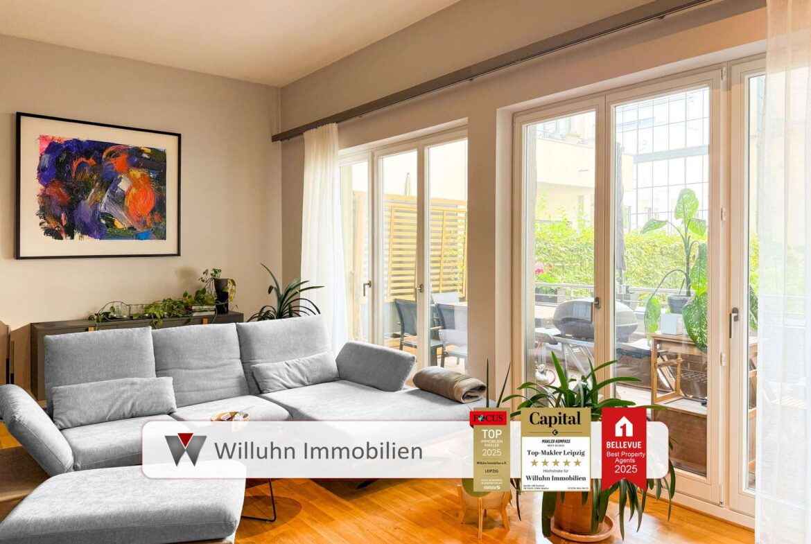Wohnbereich m. Zugang Terrasse