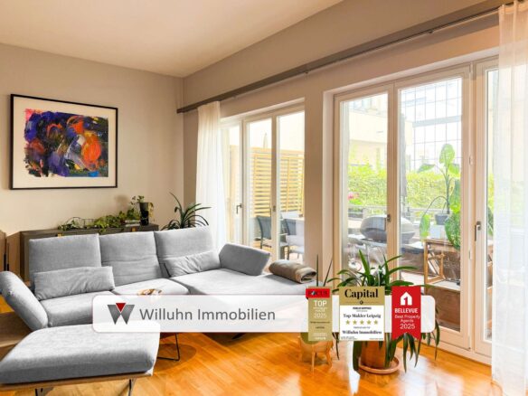Wohnbereich m. Zugang Terrasse