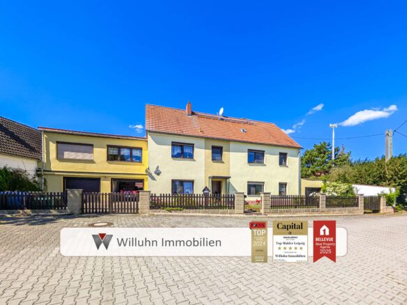 Gesamtansicht Haus+Garagen