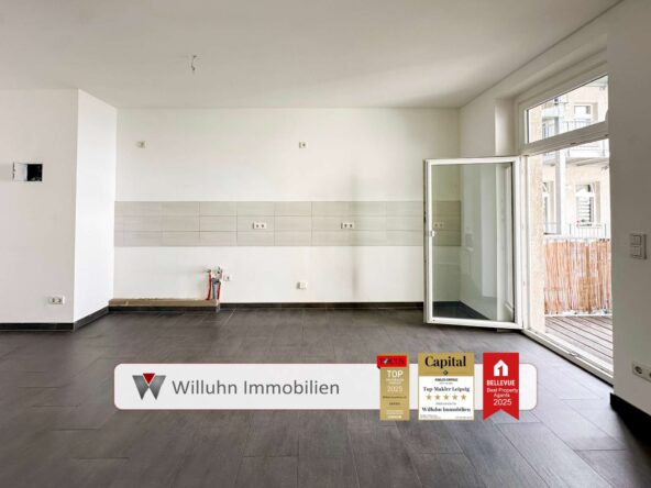 Viel Platz für die Küchenzeile