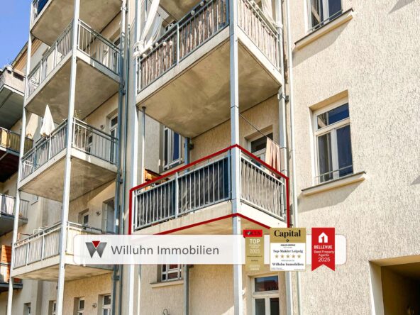 Blick auf den Ost-Balkon