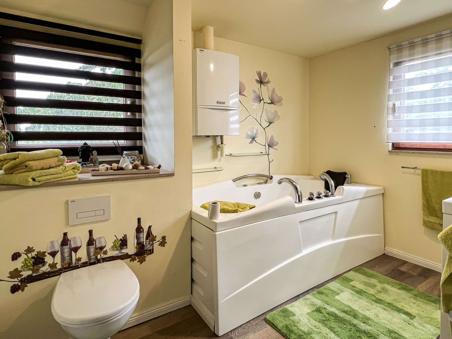 Badezimmer im Gasthaus