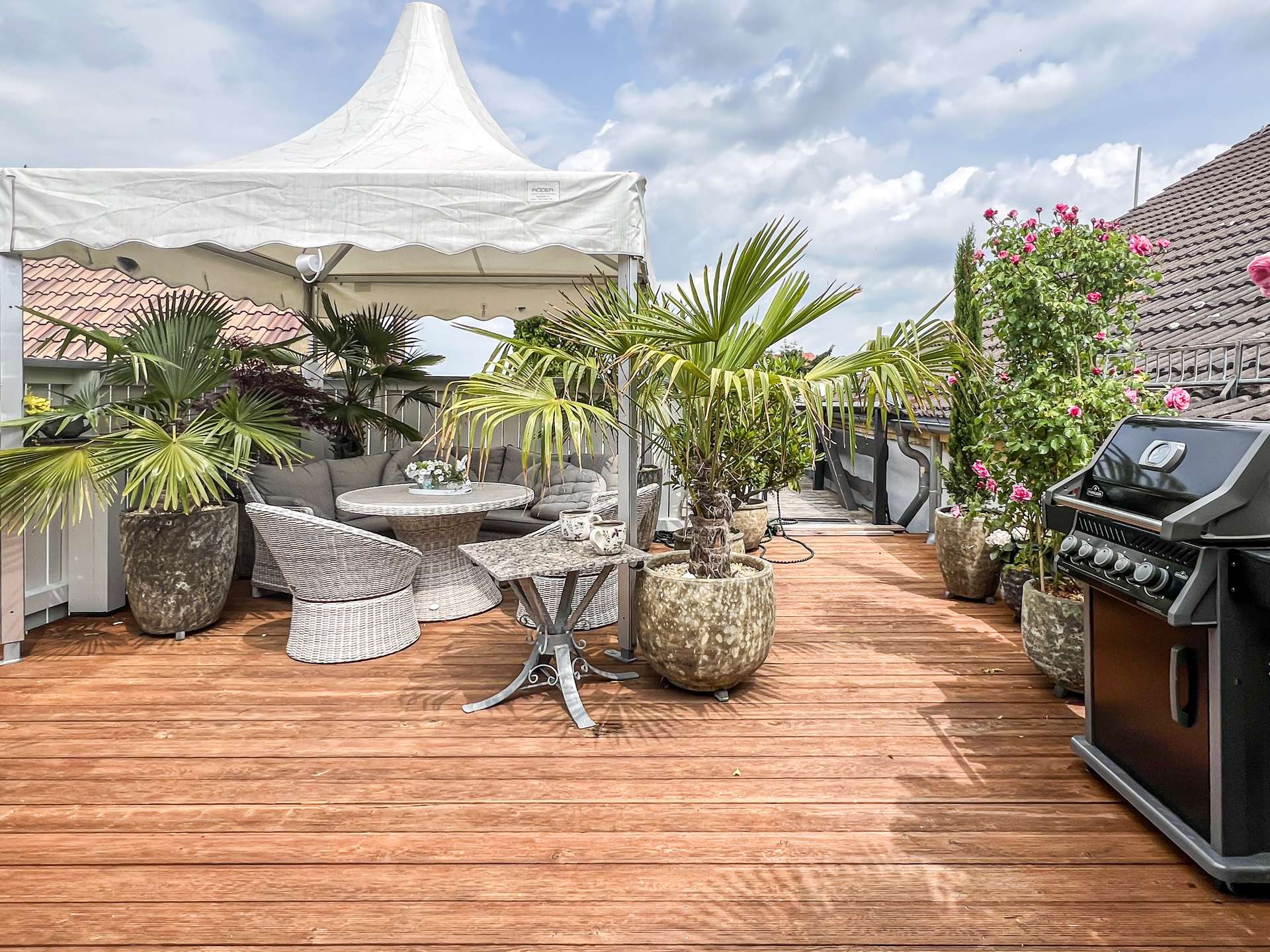 Großzügige Terrasse