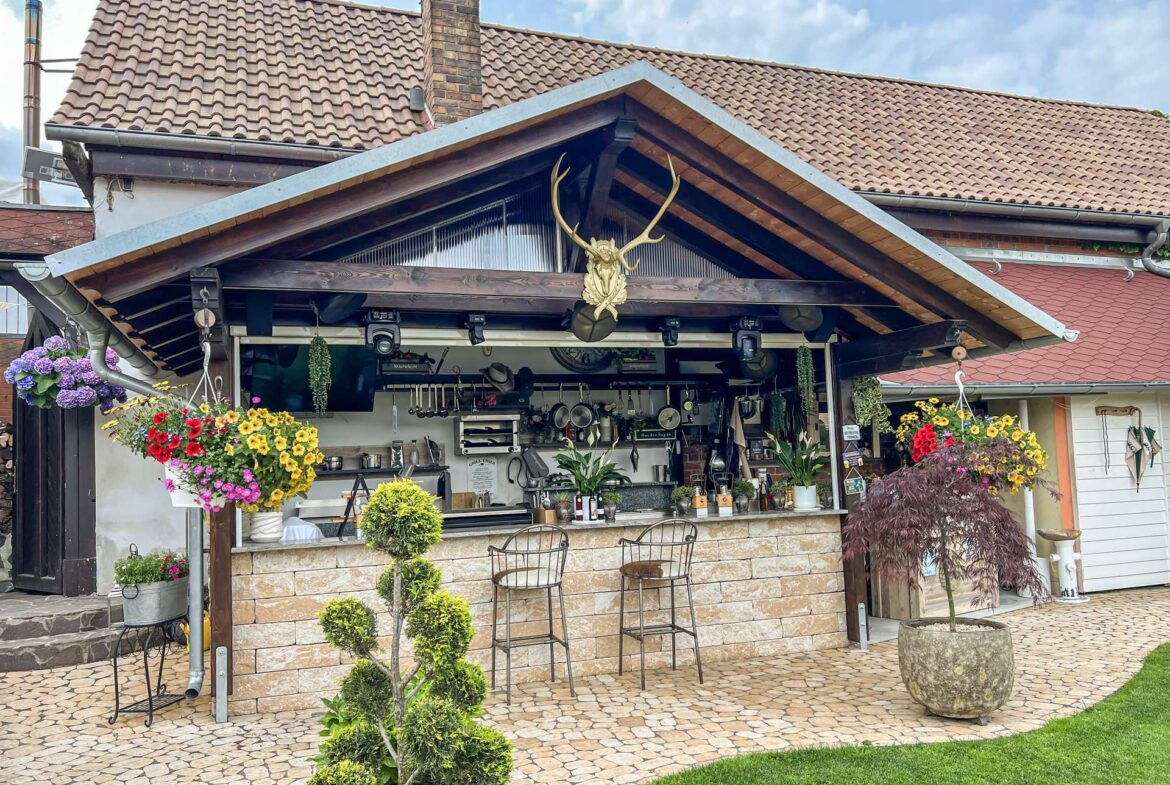 Grillbereich I Business-Garten