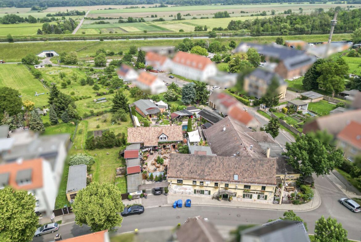 Blick in die grüne Umgebung