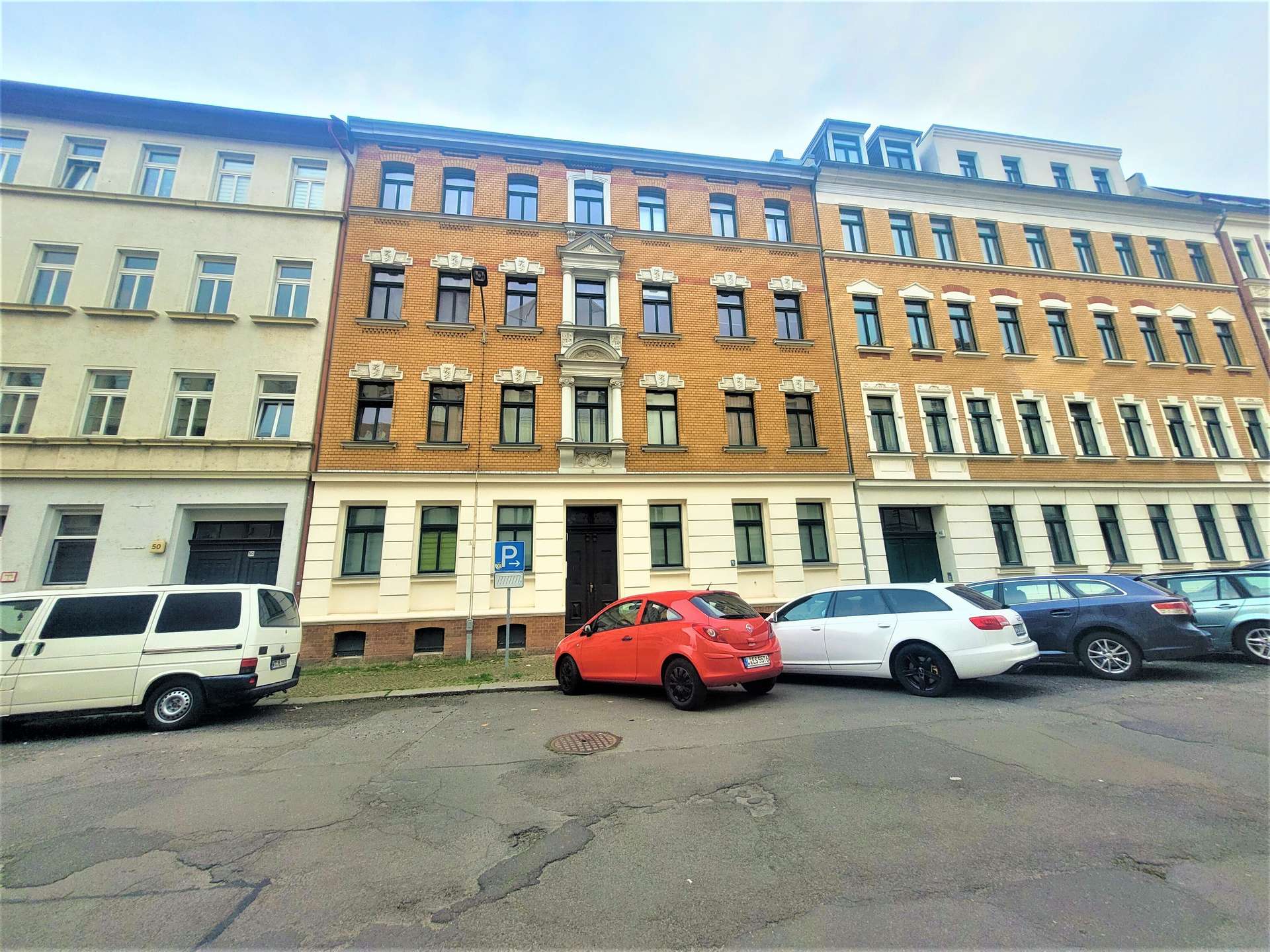 Ansicht von der Straße