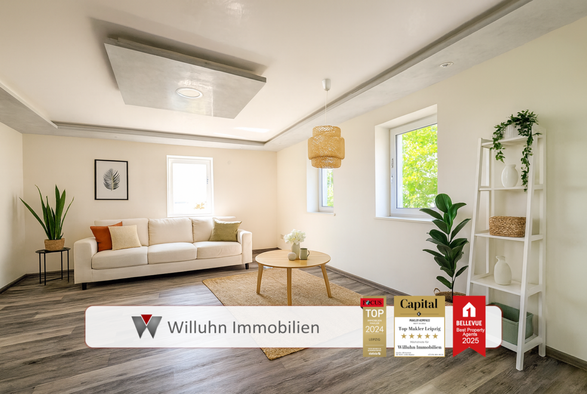 Helles Wohnzimmer