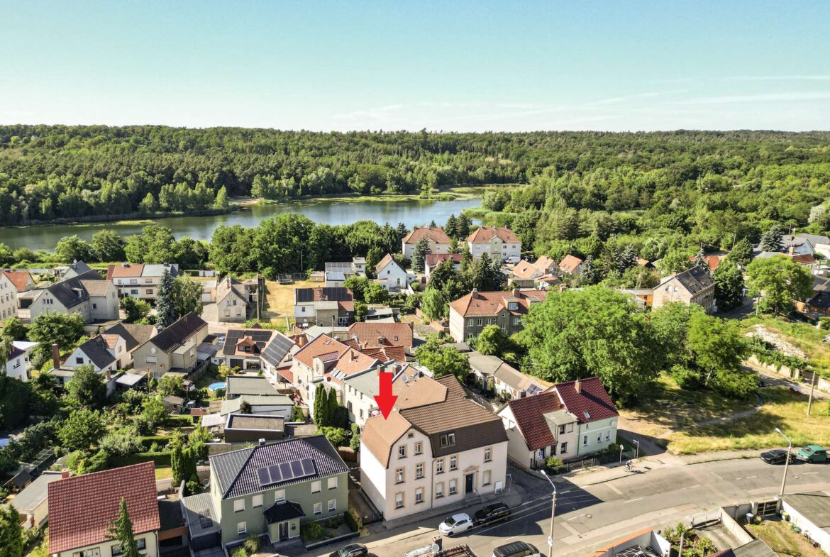 Idyllische Lage am Heidesee
