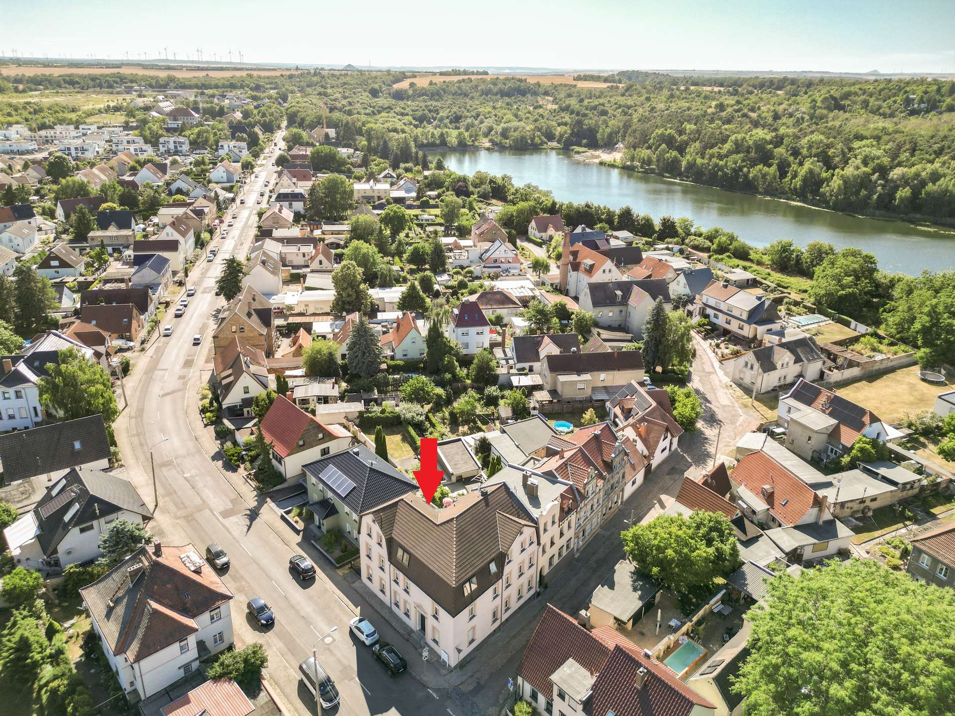 Füßläufig vom Heidesee entfernt