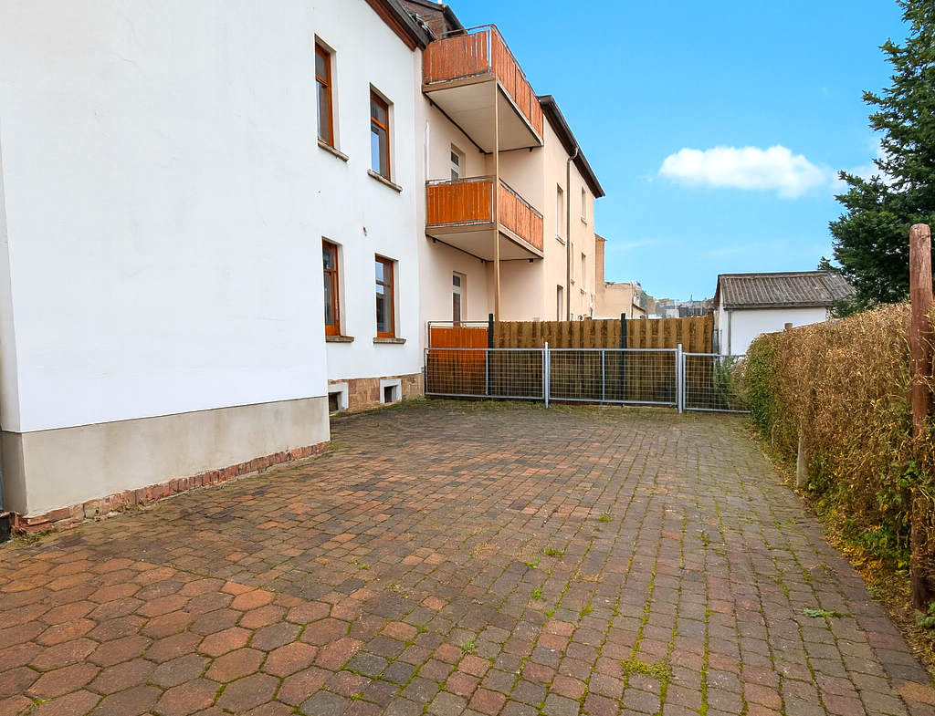 Praktischer Innenhof